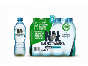 woda mineralna niegazowana 500 ml Naczowianka 12 szt./zgrz., butelka rPETKoszt transportu - zobacz szczegy