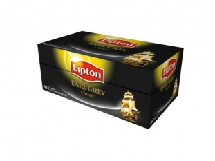 herbata czarna Lipton Earl Grey 50 torebek