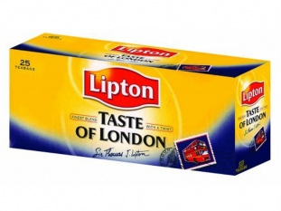 herbata czarna Lipton Taste of London 25 torebek