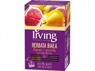 herbata biaa Irving smak: figa z gruszk, kopertowana, 20 kopert