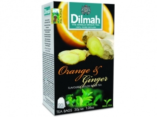 herbata czarna Dilmah Orange and Ginger ( pomaracza i imbir), 20 torebek