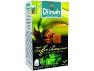 herbata czarna Dilmah Toffee Banana ( toffi i banan), 20 torebek