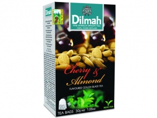 herbata czarna Dilmah Cherry and Almond ( winia i migday), 20 torebek