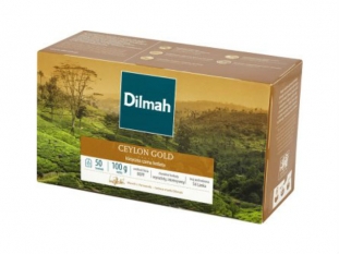 herbata czarna Dilmah Ceylon Gold, liciasta, sypana 100g