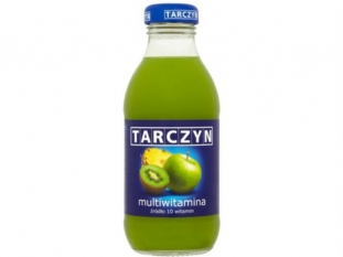 sok 300 ml Tarczyn multiwitamina zielone owoce 15 szt./zgrz., szklana butelkaDostawa wycznie na terenie Warszawy