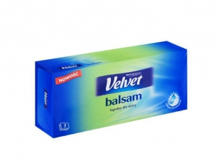chusteczki higieniczne pudeko 70 szt. Velvet Balsam