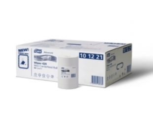 rczniki papierowe w roli TORK Advanced Wiper 420 Mini Centerfeed Roll, M1, 21,5 cm x75m, 11rolek/karton, 101221