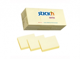 karteczki samoprzylepne Stick'n 38x51 mm, pastelowe te, 12x100 kartek