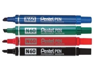 marker permanentny Pentel N60, cita kocwkaTowar dostpny do wyczerpania zapasw!