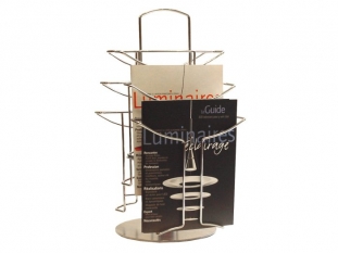 prezenter reklamowy Alba DD6RT obrotowy , 6 przegr�dek 24x32 cm