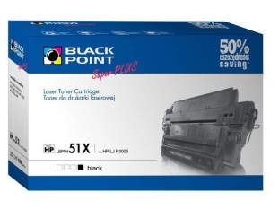 toner laserowy Black Point LBPPH51X zamiennik do HP Q7551X, czarny, 16800 stron wydruku