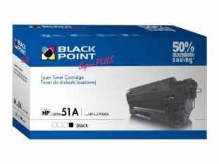 toner laserowy Black Point LBPPH51A zamiennik do HP Q7551A, czarny, 8400 stron wydruku