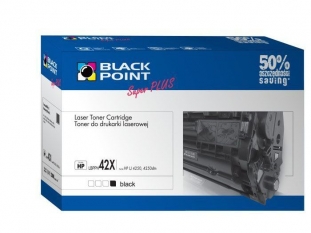 toner laserowy Black Point LBPPH42X zamiennik do HP Q5942X / 39A / 45A, czarny, 23000 stron wydruku