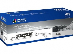 toner laserowy Black Point LCBPHCP3525XBK zamiennik do HP CE250X, czarny, 10500 stron wydruku