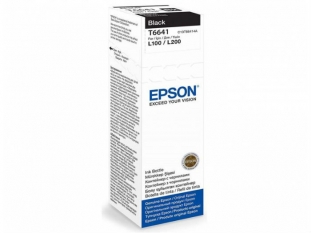 tusz, wkad atramentowy Epson C13T66414A 70 ml, czarny