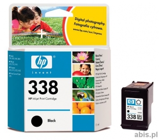 tusz, wkad atramentowy, gowica Hewlett Packard HP 338, C8765EE, czarna poj.11 ml
