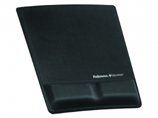 podkadka pod mysz i nadgarstek ergonomiczna Fellowes Health-V Fabric, elowa