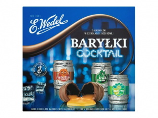 czekoladki bombonierka Wedel Baryki Cocktail 200 g
