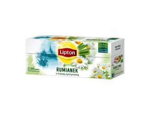 herbata zioowa Lipton rumianek z traw cytrynow 20 torebek