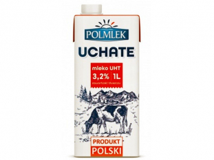 mleko 3,2% 1 L Polmlek 12szt./zgrz.