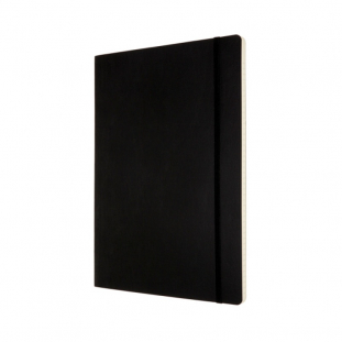 notes, notatnik 21x29,7 cm, mikka oprawa, czarny, 192 strony, Moleskine Professional