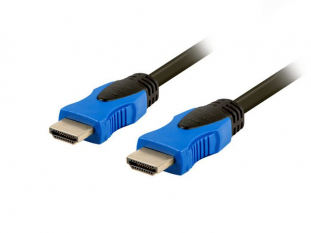 Kabel Lanberg HDMI M/M V2.0, 1,8 m, pena mied