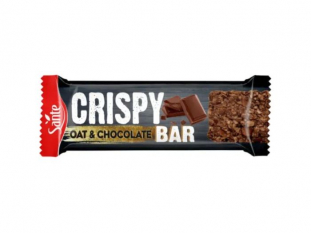 baton owsiany Sante Crispy Bar z czekolad 40g 24szt./opak