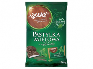 cukierki Wawel Pastylka mitowa w czekoladzie 1kg