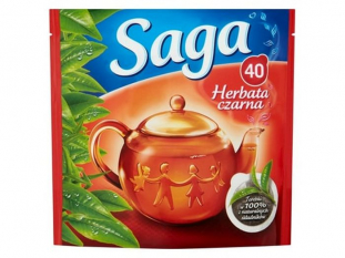 herbata czarna Saga 40 torebek