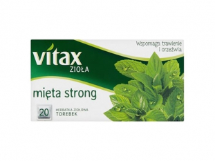 herbata zioowa Vitax Mita Strong, 20 torebek
