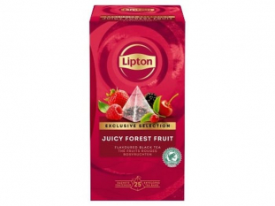 herbata czarna Lipton Juicy Forest Fruits, 25 kopert