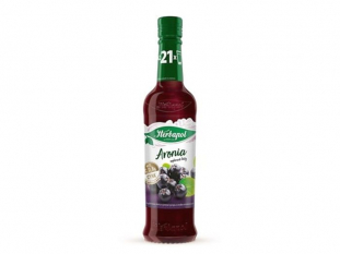 syrop owocowy Herbapol Aronia butelka szklana 420 ml