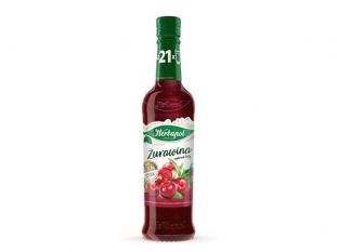 syrop owocowy Herbapol urawina butelka szklana 420 ml