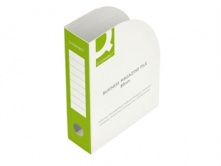 pudo archiwizacyjne Q-Connect karton otwarte 80 mm zielone