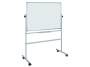77859301 - tablica sucho�cieralna , whiteboard Bi-Office magnetyczna 90 x 120 cm, dwustronna, obrotowo - jezdna