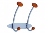 9410172 - wieszak Alba PM2M na ubrania �cienny , 2 haki